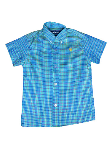 Camisa Infantil Radade Xadrez Verde 844