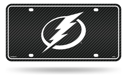 Etiqueta De Carbono De Nhl Tampa Bay Lightning 8.5  X 1...