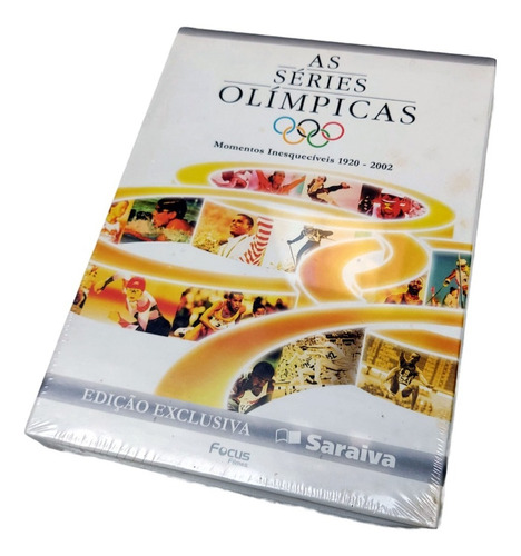 Dvd Triplo As Séries Olímpicas 1920 - 2002 Novo, Lacrado Box