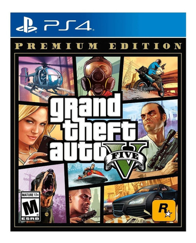 Gta V Premium Edition Ps4 - Envío Gratis - Físico