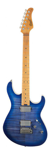 Guitarra G290fat Ii Bbb Bright Blue Burst - Cort