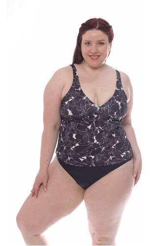 Imagen 8 de 9 de Malla Tankini Mujer Talles Super Grandes Art 224