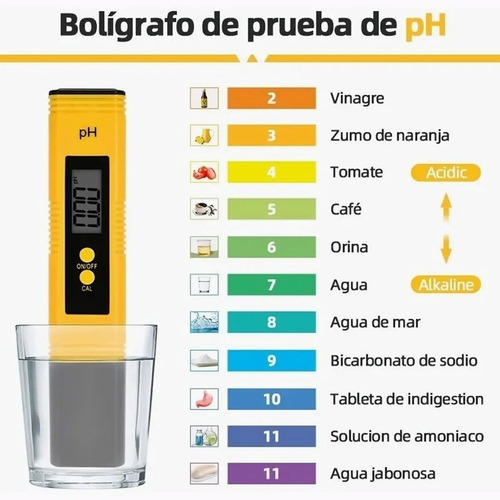 Imagen 6 de 8 de Medidor De Ph Digital+medidor De Ec /tds,preciso