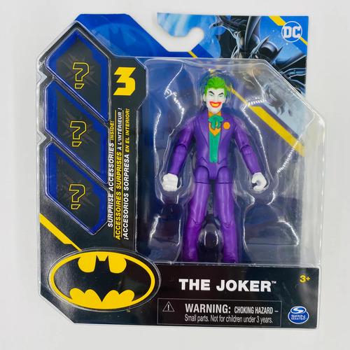 Dc Batman Figura De Acción De Joker De 4 Pulgadas