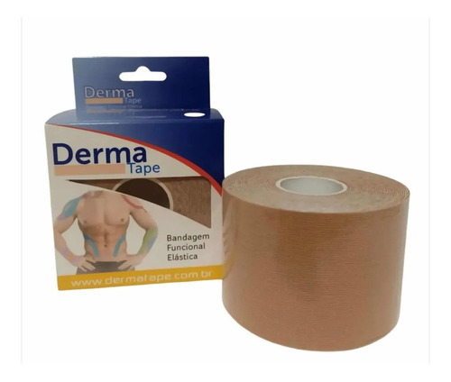 Bandagem Adesiva Kinesio Derma Tape Bege 5cmx5m - Bioland