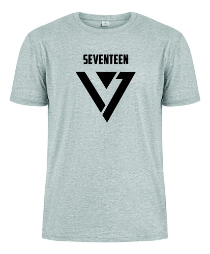 Camisetas Logo Grupo Musical Seventeen Kpop