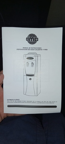 Dispenser De Agua (para Botellones) Gris Oscuro