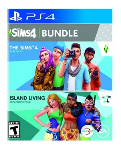 Sims 4 Bundle + Island Living Ps4 Fisico Nuevo Sellado. 