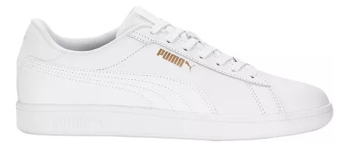 Tenis Casual Puma Smash 3.0 390987 01 Color Blanco Original