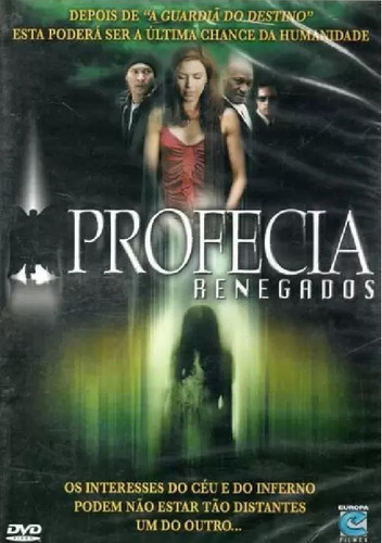 Profecia Renegados - Europa Filmes - Dvd