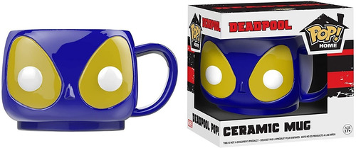 Funko Mug Marvel Taza Deadpool Blue