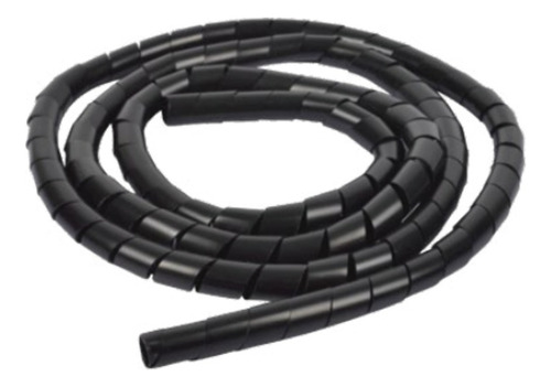 Espiral Organizador Cables Techtools Color Negro 19mm 10m