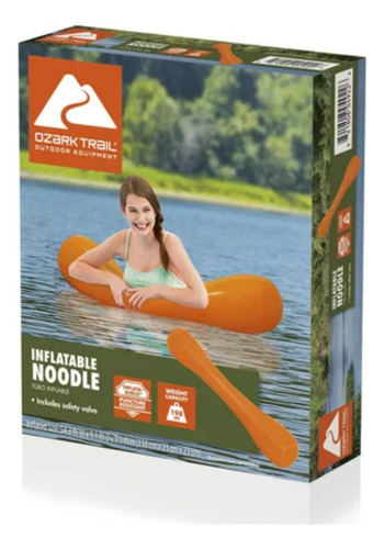 Flotador / Inflable River Noodle Cilindro Ozark Trail
