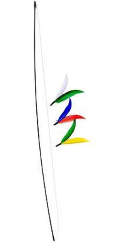 Imagem 2 de 3 de Brinquedo Interativo P/ Gatos Pet Games Varinha Flying Cat