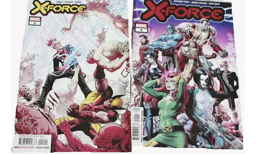 Comic  Marvel 1 -2  X Force En Ingles Nuevos Usa 