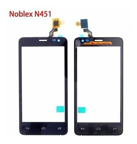 Imagen 3 de 3 de Touch Noblex N451 Go2 N 451 Tactil Vidrio Original Full