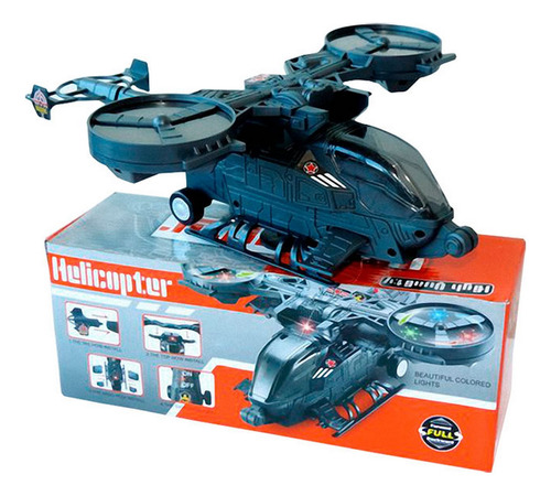 Helicoptero A Pilas Sonido Y Luces Ploppy.3 368804