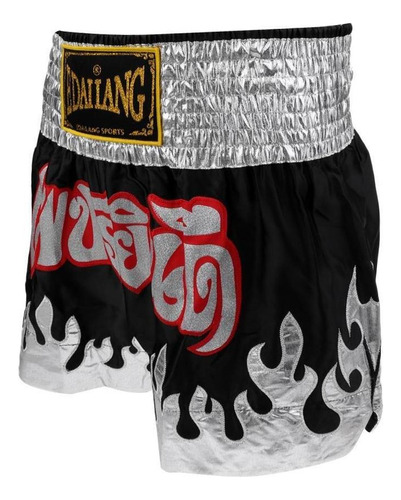 . Pantalones Cortos De Muay Thai Kick Boxeo Ropa Técnica .