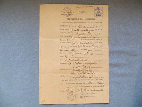 Documento 1950 Areco Año Del Libertador General San Martin