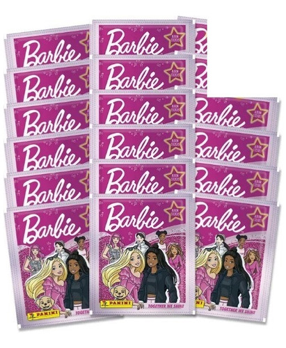 30 Envelopes Barbie Juntas Nós Brilhamos - Novo Lacrado