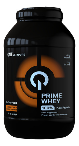 Proteina Metapure Prime Whey 2 Kgs Belgian Choco Brownie Qnt