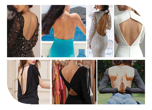 Body Shapewear Mujer Cuello En V Profundo Sin Espalda Correa
