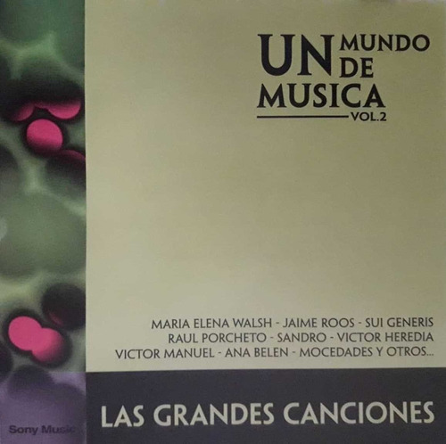 Un Mundo De Musica Las Grandes Canciones 18 Exitos Cd Pvl 
