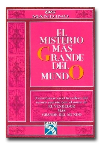 El Misterio Más Grande Del Mundo Og Mandino Libro Físico