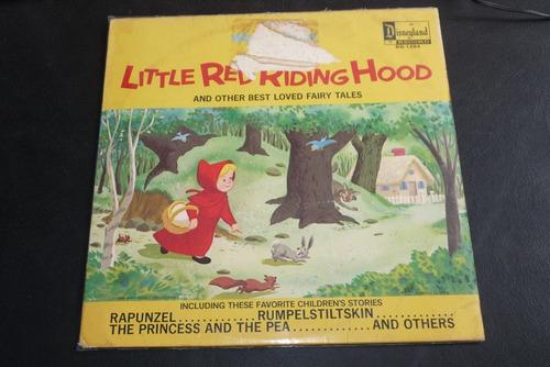 Jch- Walt Disney Little Red Riding Hood Lp Usa