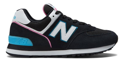 Tenis New Balance Wl574c Para Mujer-negro