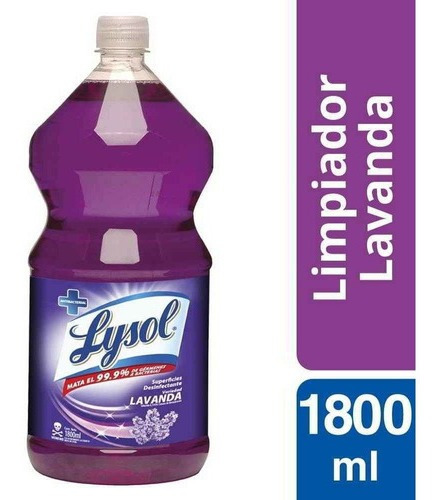 Limpiador Líquido Desinfectante Lavanda 1800ml Lysol