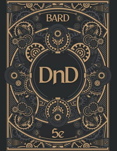 Bard Dnd Journal, De Studios, Nat 20. Editorial Independently Published, Tapa Pasta Blanda, Edición 1 En Inglés, 2021