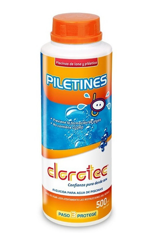 Alguicida Piletines Clorotec Por 0,5 Litros