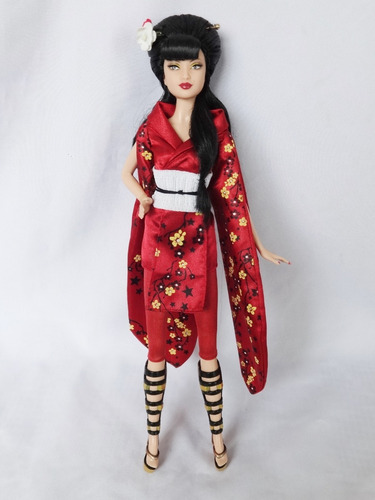 Barbie Klimt +  Japão Samurai Sem Leque 