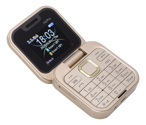 Teléfono Celular Con Tapa 2g Con Pantallas Duales, Botones Grandes, Linterna Led, Cámara Hd, Para Personas Mayores