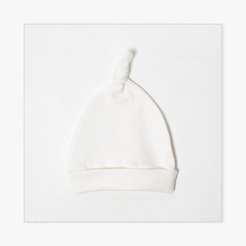 Gorrito Bebe Gorro Algodón Recién Nacido Algodon Blanco Baby