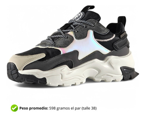 Zapatillas Mujer Plataforma Urbanas Moda Filament Grous