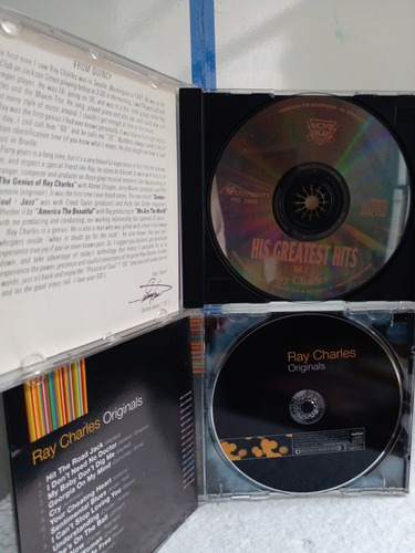 Cd Ray Charles Originals E Greatest Hits Volume 1 (Usado)