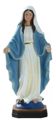 Figura Artesanal De Estatua Católica De La Virgen María, 1 P