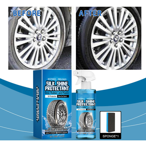 Kit Limpiador De Llantas Y Neumáticos S Gloss Protector Car