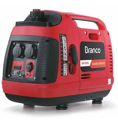 Gerador Inverter Branco B4t 2000i 220v 2kva Silencioso Menor preço em Gerador Inverter Branco B4t 2000i 220v 2kva Silencioso
