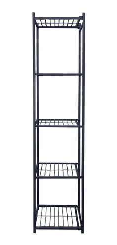 Imagen 2 de 6 de Organizador Plegable 5r Para Baño Negro Marca Durex