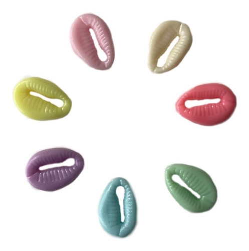 Kaury O Caracol Africano De Acrilico Multicolor , 250 Grs