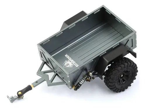 Remolque De Coche Rc Con Juego De Neumáticos, Accesorios