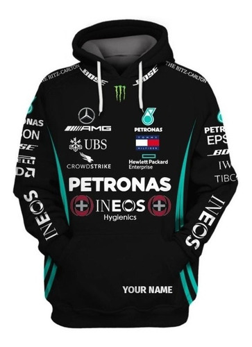 Capucha Con Sudadera Racing F1 Racer Para Regalo Racing Merc