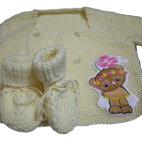 Producto Artesanal,pulover De Bebé 