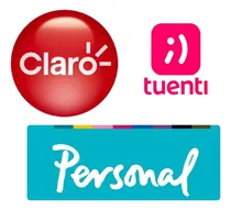 Comprar Chip Prepago 4g Nuevo Personal - Claro - Tuenti Prefijo 341