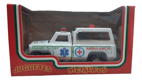 Ambulancia Same Pick Up - Juguetes Metálicos