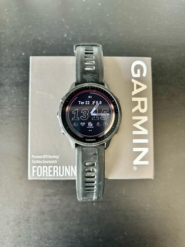 Garmin Forerunner 955 Solar Preto Mesh Preto Preto (Usado)