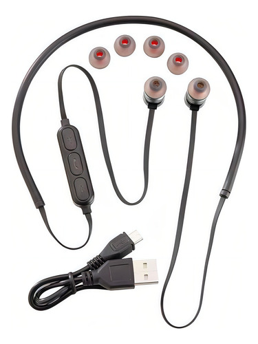 Fones de ouvido Bluetooth Handsfree Neck Mitzu Mh-9210